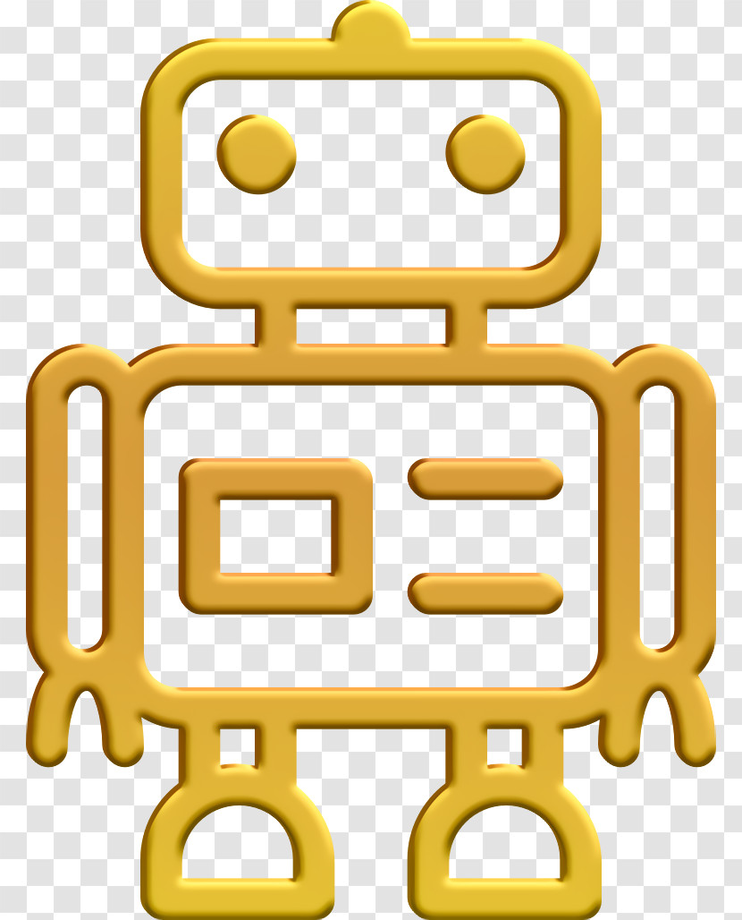 Robot Icon Toys Icon Transparent PNG