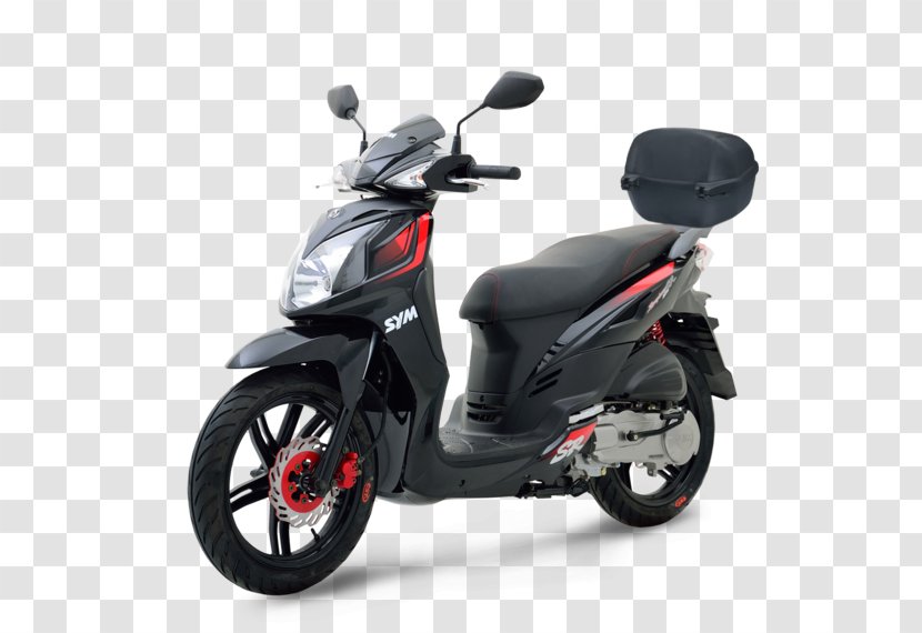 Scooter Car SYM Motors Motorcycle Yamaha SR 125 Transparent PNG