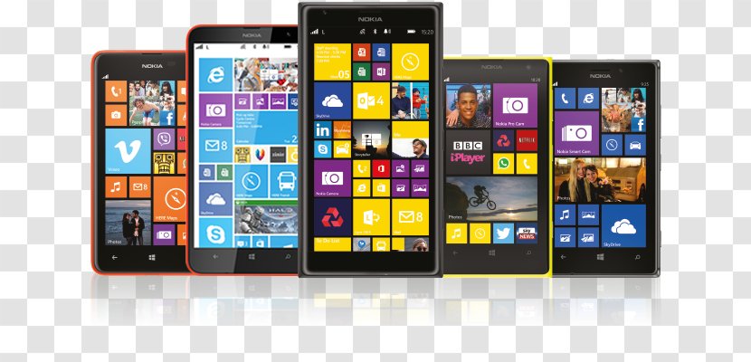 Feature Phone Smartphone Handheld Devices Computer Monitors Multimedia - Electronics - Microsoft Lumia Transparent PNG