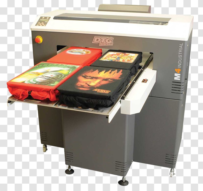 T-shirt Machine Direct To Garment Printing Printer - Press Transparent PNG