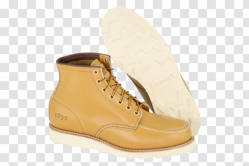 Boot Beige Shoe Walking - Goodyear Welt Transparent PNG