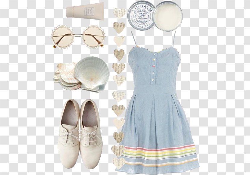 Dress Jewellery Jumpsuit Clothing Suspenders - White - Light Blue Princess Transparent PNG