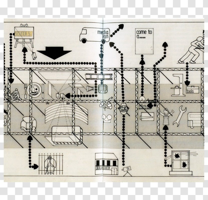 Fun Palaces Architecture Plan - Structure - Drawing Transparent PNG