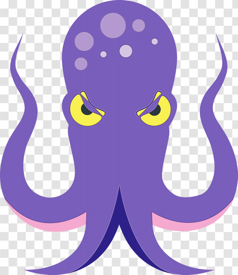 Octopus Giant Pacific Octopus Violet Purple Octopus Transparent PNG