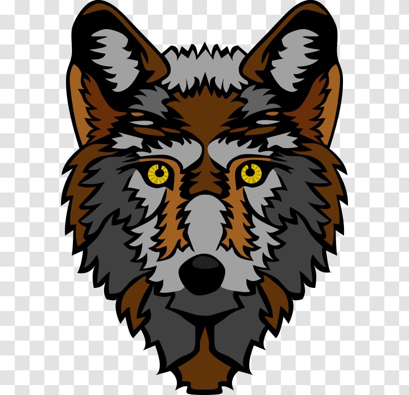 Gray Wolf Cartoon Clip Art - Openoffice Draw - Cute Werewolf Cliparts Transparent PNG