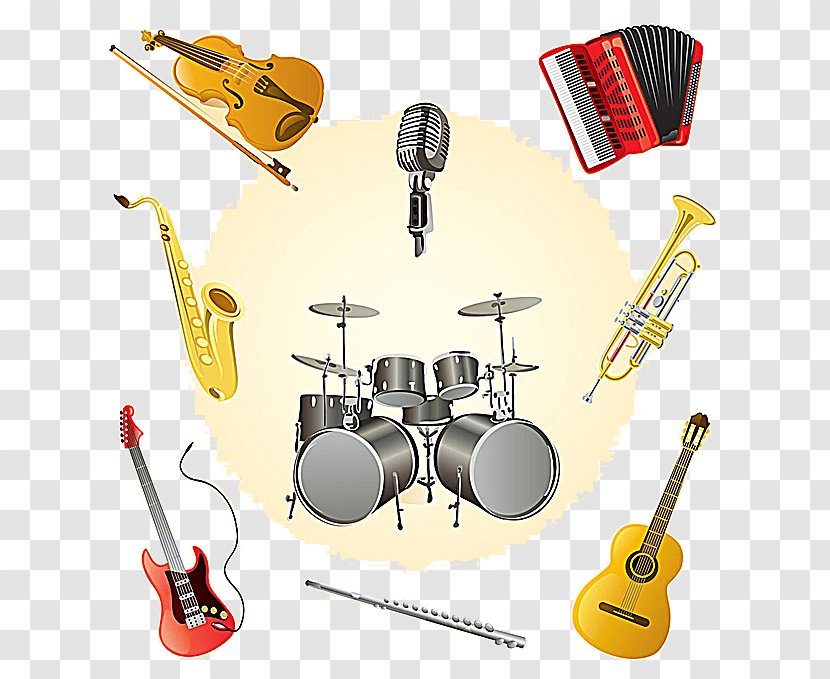 Musical Instrument Percussion - Heart - Instruments Transparent PNG