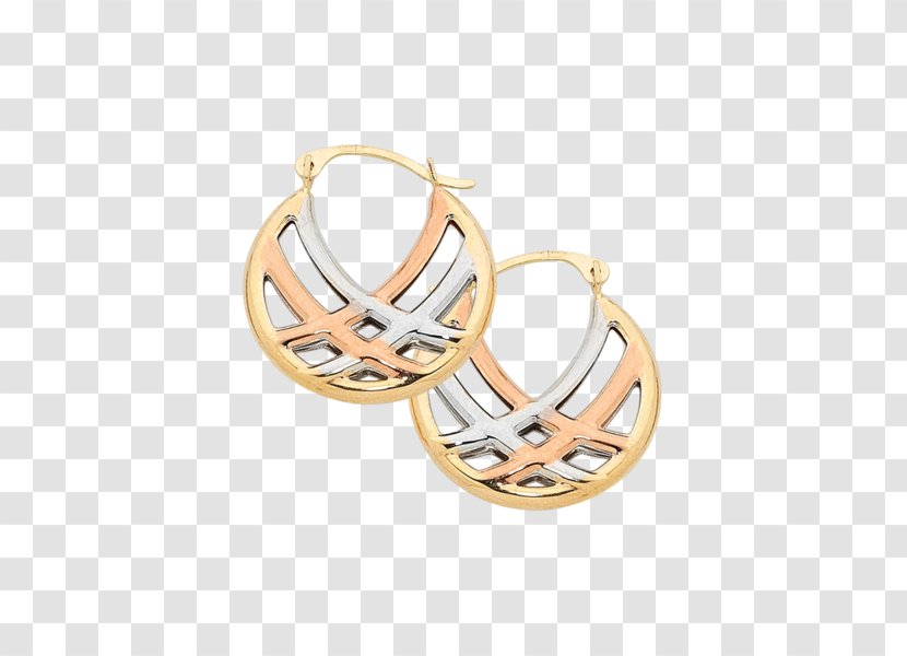 Earring Body Jewellery Silver - Metal - Gold Hoop Transparent PNG