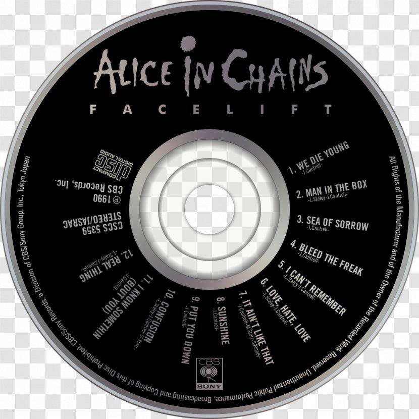Facelift Tour Compact Disc Alice In Chains Jar Of Flies - Dirt Transparent PNG