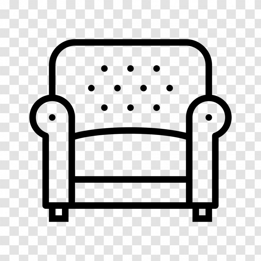 Wing Chair Clip Art - Fauteuil Transparent PNG