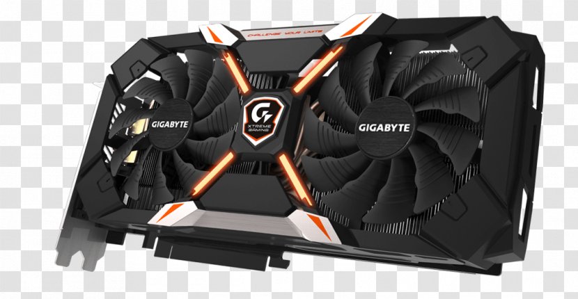 Graphics Cards & Video Adapters NVIDIA GeForce GTX 1060 Computer System Cooling Parts 英伟达精视GTX Heart Star - Gigabyte Technology Transparent PNG