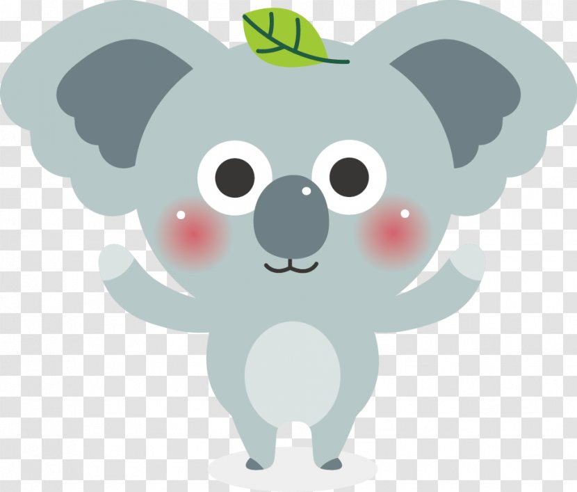 Koala Cartoon Elephant - Silhouette - Baby Transparent PNG