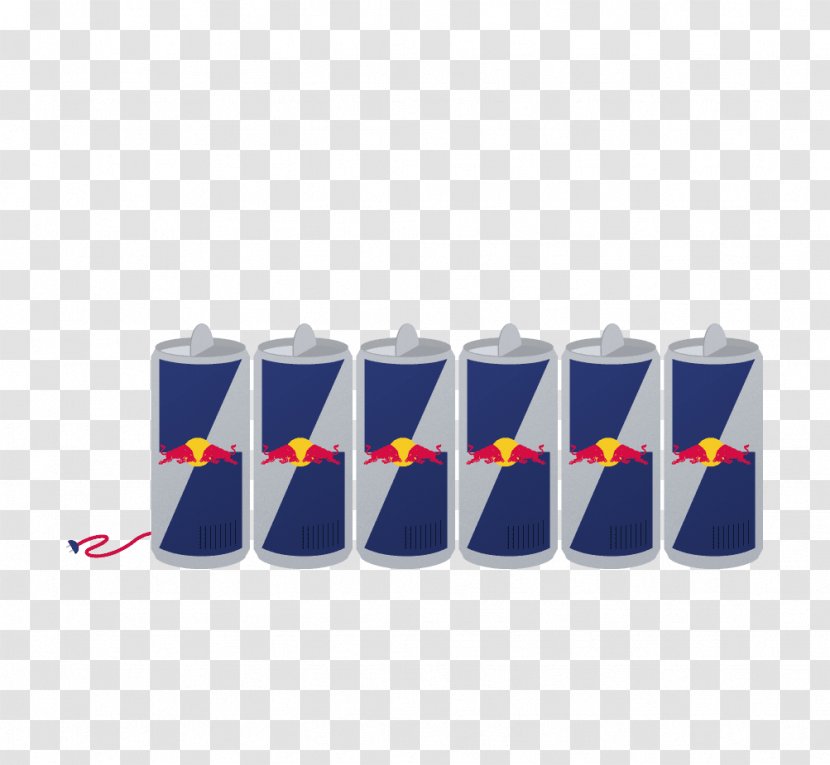 Energy Drink Red Bull Can Cooler Brand - Aluminium Transparent PNG