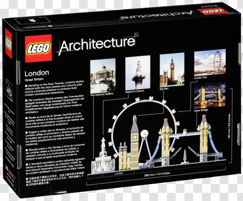 LEGO 21034 Architecture London Amazon.com Lego Store - Toy Transparent PNG