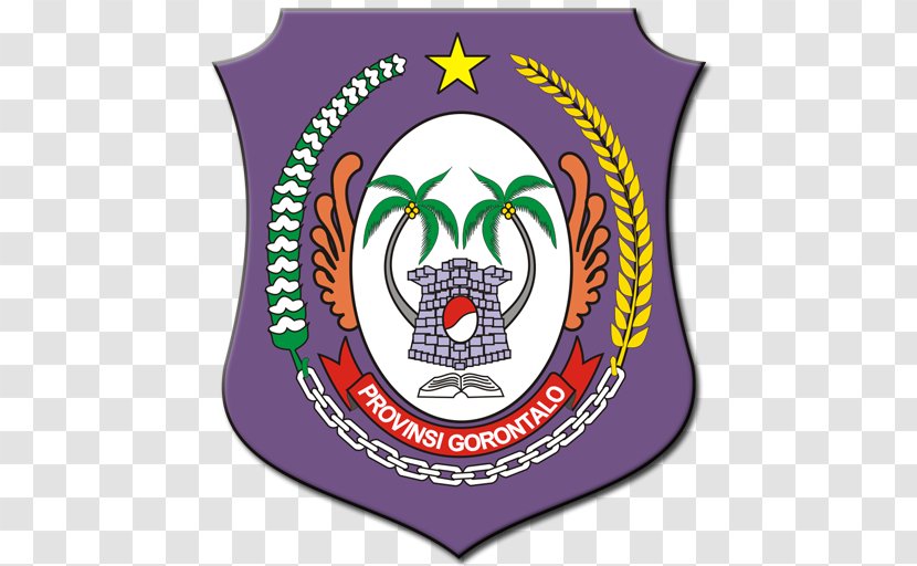 Gorontalo Provinces Of Indonesia Southeast Sulawesi Boalemo Regency South - Crest - Province Transparent PNG