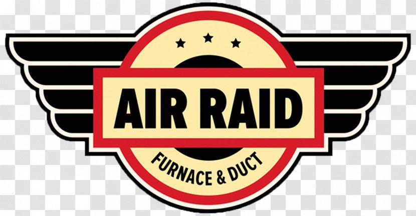 Air Raid Furnace & Duct Logo Conditioning - Double Sided Business Card Design Transparent PNG