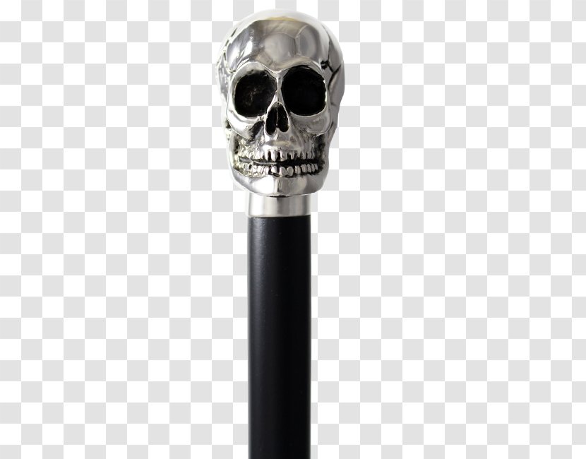 Assistive Cane Skull And Crossbones Bastone Walking Stick Freemasonry - Labrador Transparent PNG