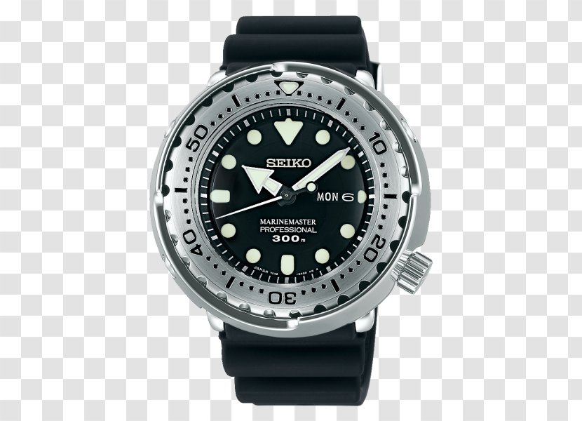 Diving Watch Seiko Jewellery Spring Drive - Metal Transparent PNG