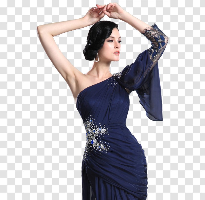 Cocktail Dress Shoulder Satin Fashion - Photography Transparent PNG