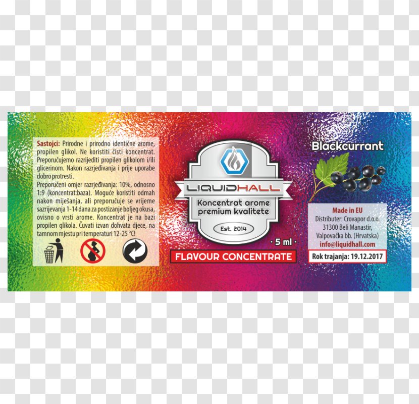 Flavor Electronic Cigarette Aerosol And Liquid Aroma Pear Drop Orange Juice - Concentrate - Milk Transparent PNG