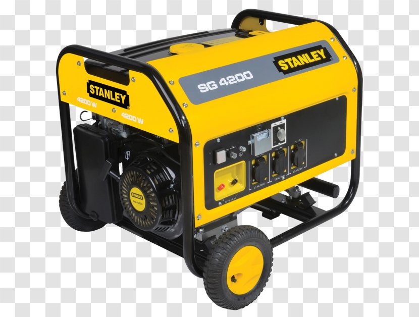 Electric Generator Engine-generator Ampere Heureka.sk Tool - Emergency Power System - Stanley Aborah Transparent PNG