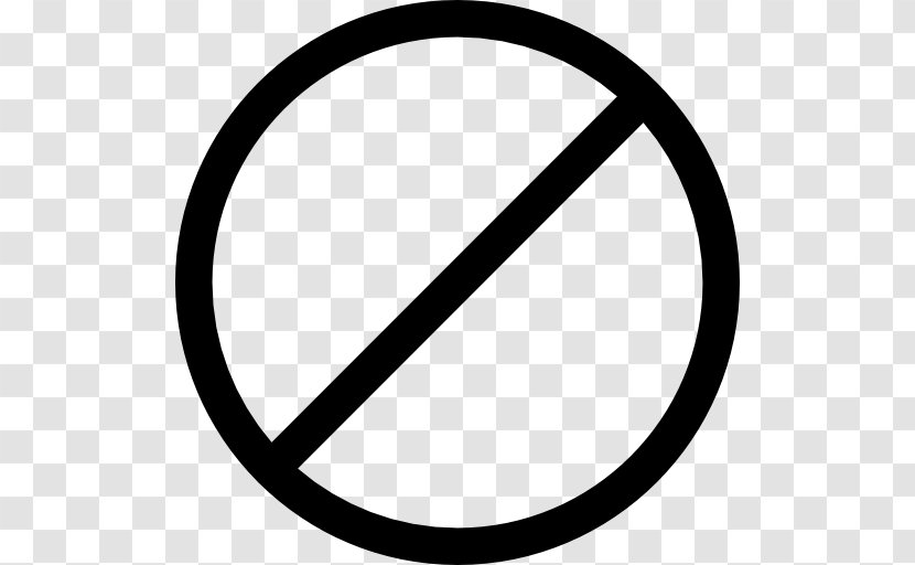 No Symbol Sign - Triangle Transparent PNG