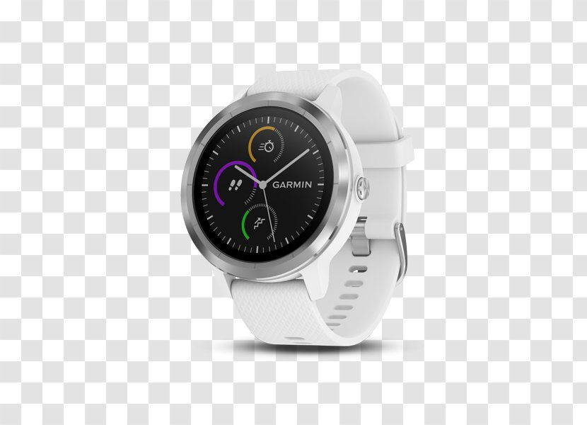 Garmin Vívoactive 3 GPS Navigation Systems Ltd. Smartwatch Watch - Silhouette - Vo2 Max Transparent PNG