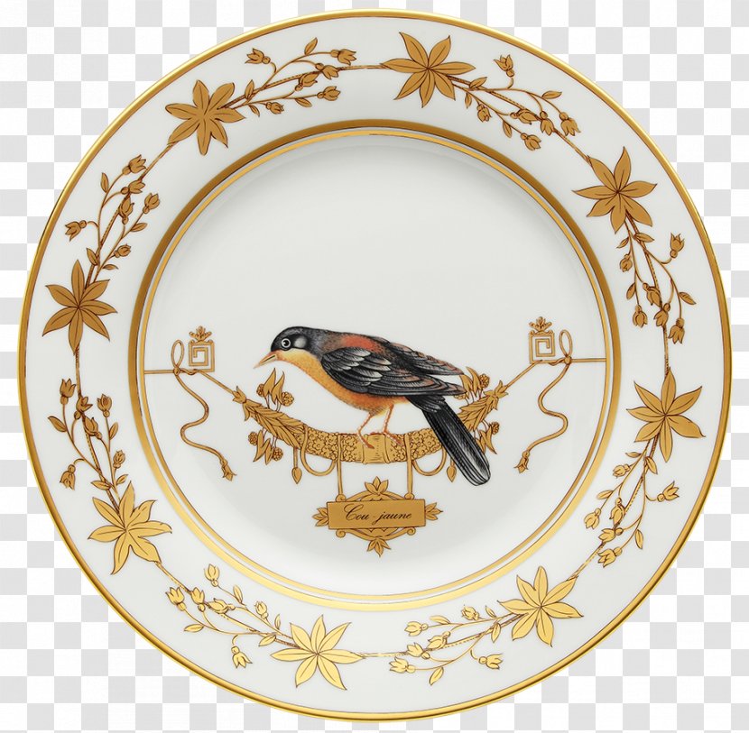Doccia Porcelain Bird Museo Richard-Ginori Della Manifattura Di Plate - Tableware Transparent PNG