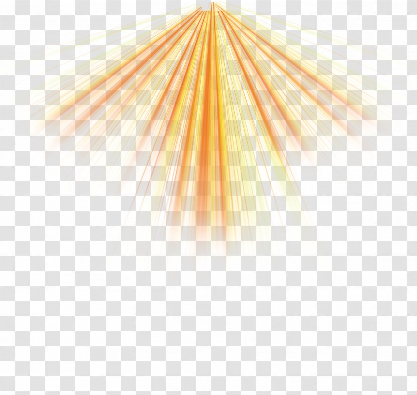 Light Yellow Luminous Efficacy Radiation - Red - Of The Effect Transparent PNG