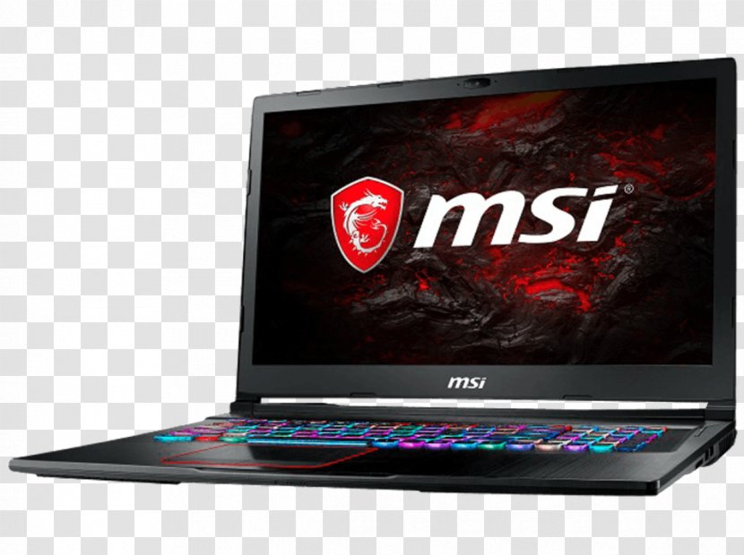 Laptop Intel Core I7 Micro-Star International I5 GeForce - Msi Gv62 Transparent PNG
