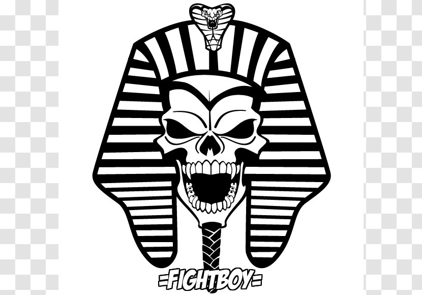 Ancient Egypt Pharaoh Human Skull Symbolism - Tutankhamun Transparent PNG