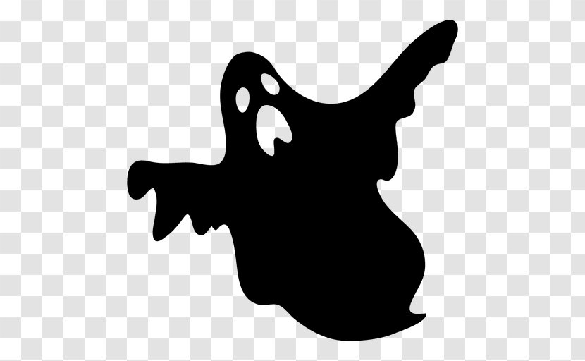 Silhouette Ghost Clip Art Transparent PNG