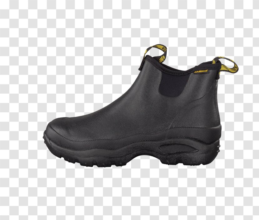 Leather Shoe Boot Walking - Black M Transparent PNG