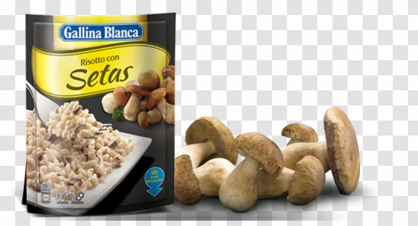 Risotto Pasta Vegetarian Cuisine Gallina Blanca, S.A. Mushroom - Nut Transparent PNG