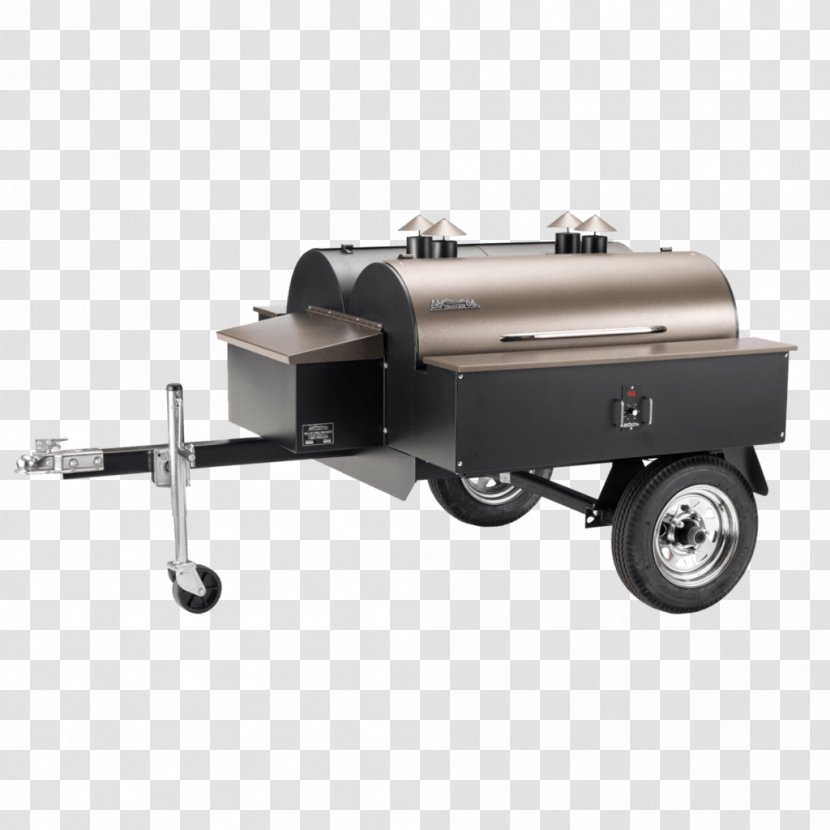 Barbecue-Smoker Traeger Double Commercial Trailer Pellet Grill Large - Cooking - Barbecue Transparent PNG