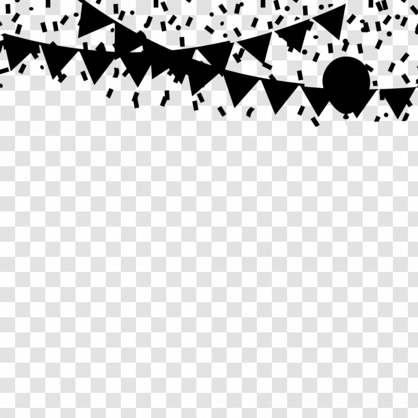 Angle Point Line Product Pattern - Blackandwhite - Monochrome Transparent PNG