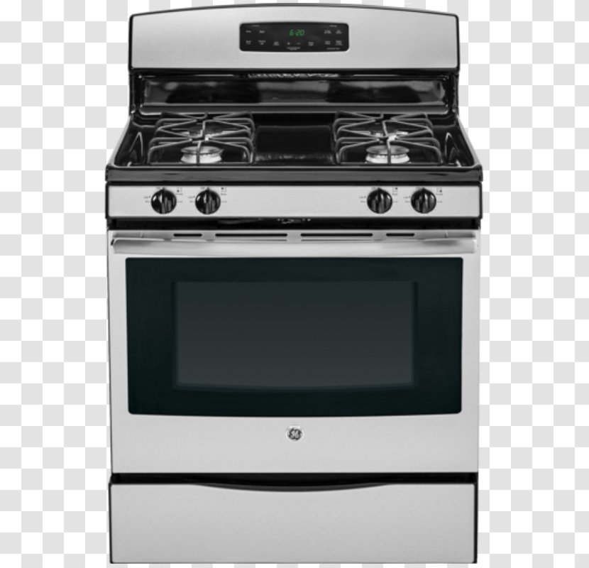 General Electric Cooking Ranges Gas Stove Self-cleaning Oven British Thermal Unit Transparent PNG