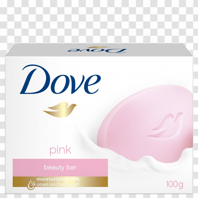 Cream Dove Soap - Gram - Pink Bar Transparent PNG