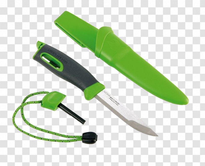 Mora Knife Light Blade Fire - Pocketknife Transparent PNG