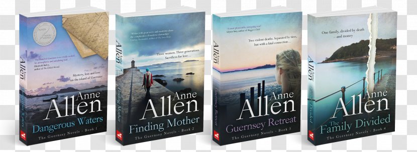 Finding Mother Guernsey Retreat Dangerous Waters: The Novels - Banner - Another Family DividedBook Transparent PNG