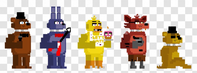 Five Nights At Freddy's 4 Cupcake Jump Scare Character - Toy - Freddy Pixel Art Transparent PNG