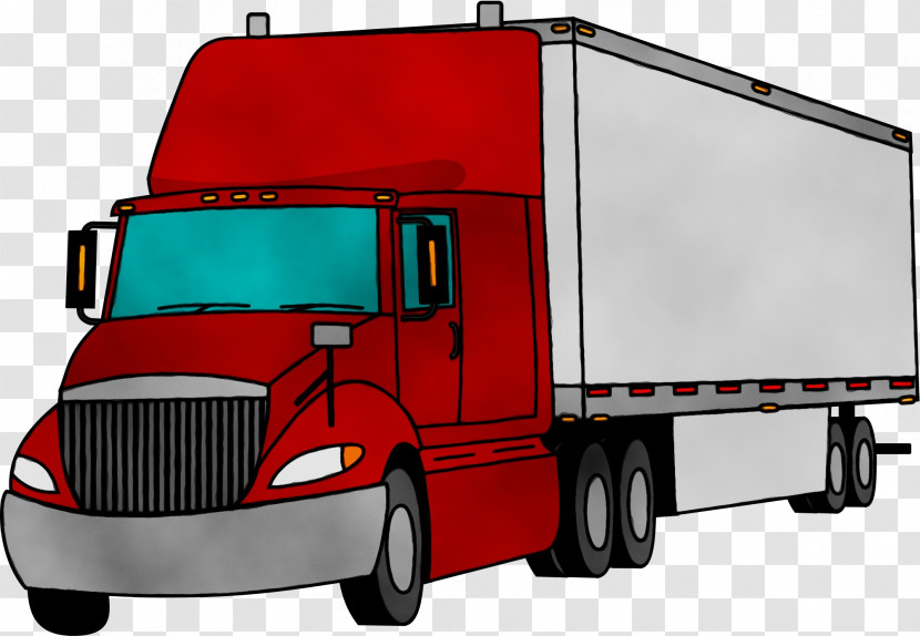 Land Vehicle Vehicle Truck Trailer Truck Transport Transparent PNG