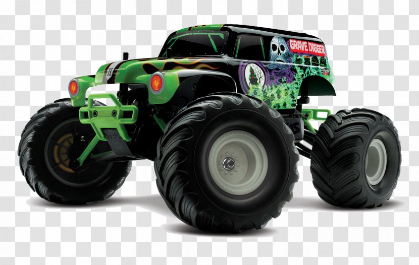 Traxxas Grave Digger Radio-controlled Car Monster Truck - Jam Transparent PNG