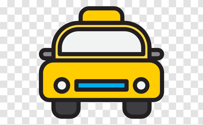 Cab Icon - Transport - Yellow Transparent PNG