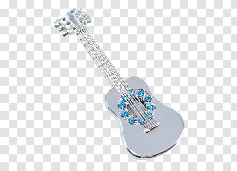 Bass Guitar Acoustic-electric Jewellery - Silhouette Transparent PNG