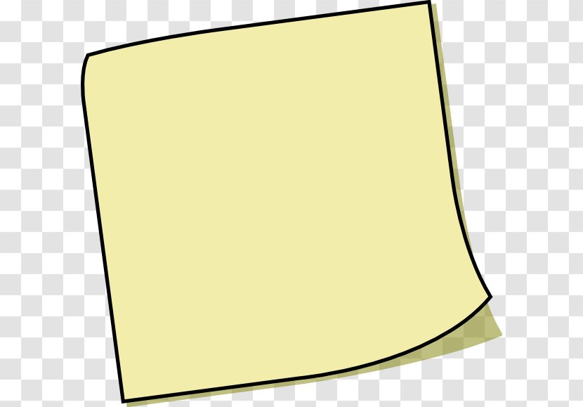Paper Post-it Note Rectangle Area Square - Banknote Transparent PNG