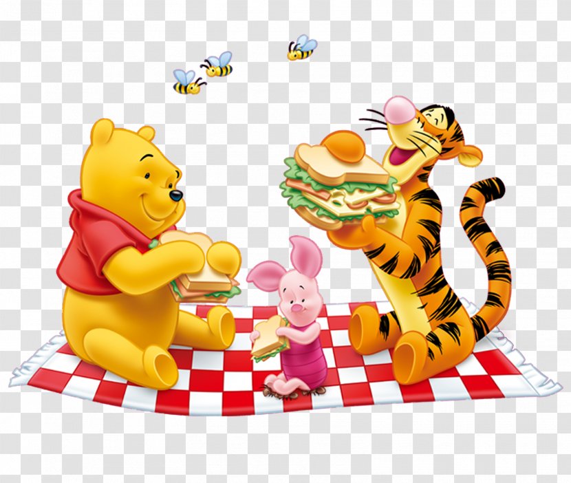 Winnie The Pooh Eeyore Winnie-the-Pooh Piglet Tigger - My Friends Transparent PNG
