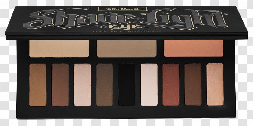 KAT VON D Shade+Light Eye Contour Palette Kat Von Shade + Light Shadow Cosmetics Transparent PNG