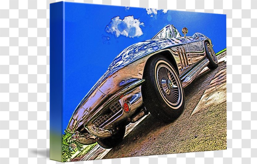 Vintage Car 2019 Chevrolet Corvette Stingray Automotive Design Model Transparent PNG