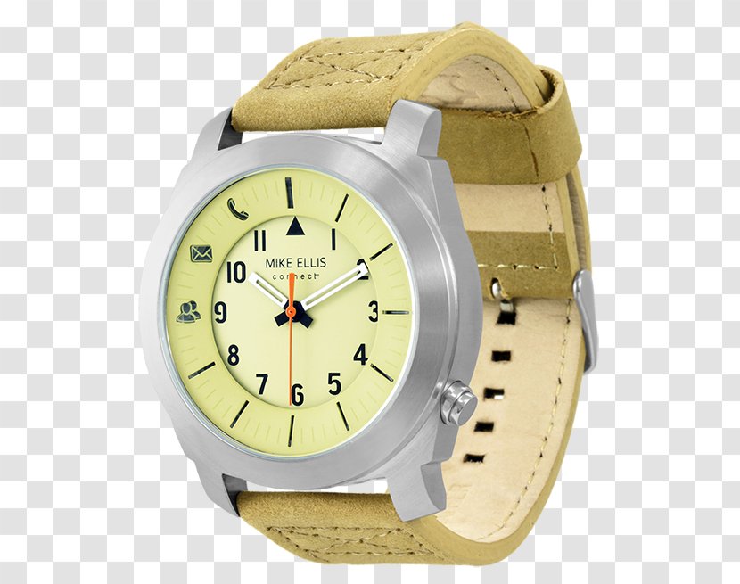 Smartwatch Clock Leather Watch Strap - Bracelet - Samsung Smartphone Watches Men Transparent PNG