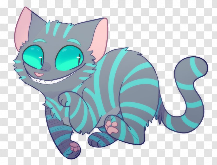Whiskers Kitten Cheshire Cat - Mythical Creature Transparent PNG